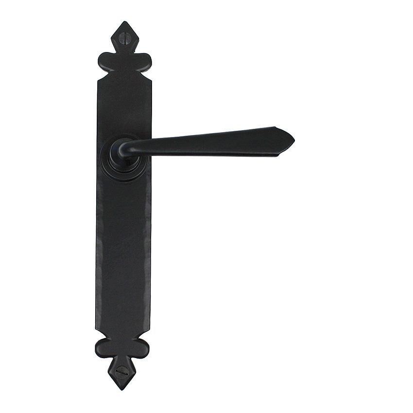 Picture of Black Cromwell Black Door Handles - 33117