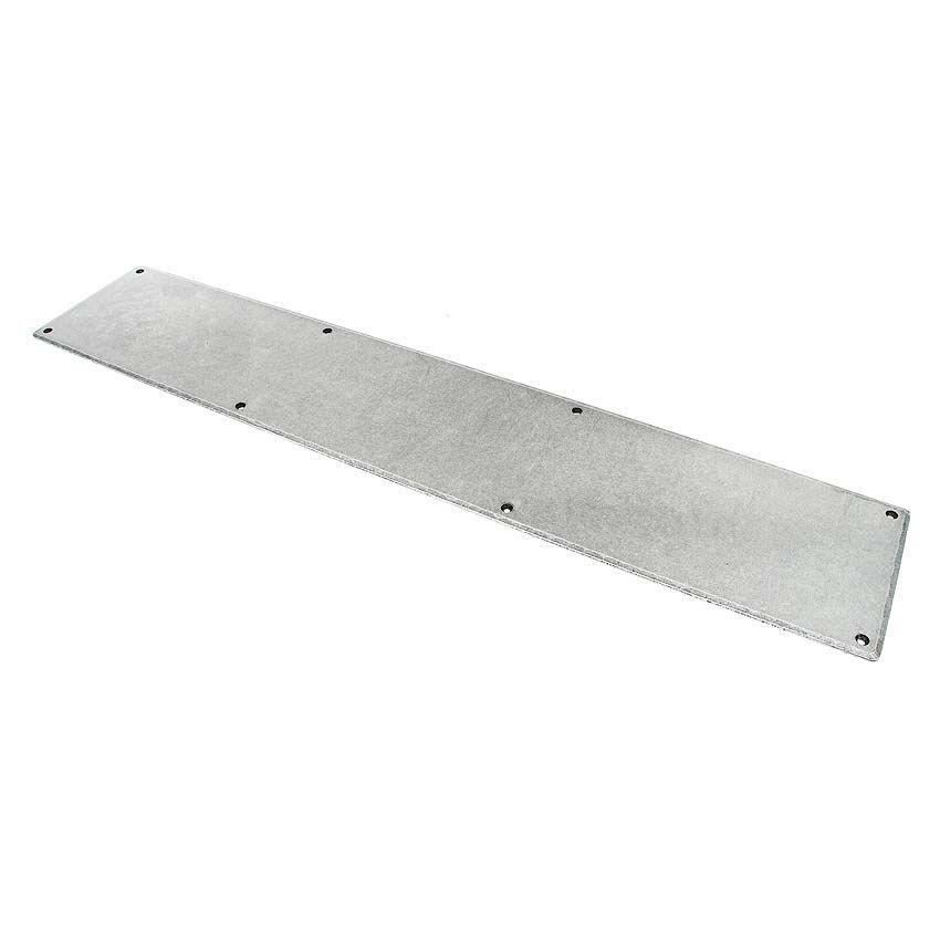 Picture of Large Pewter Kick plate - 33386