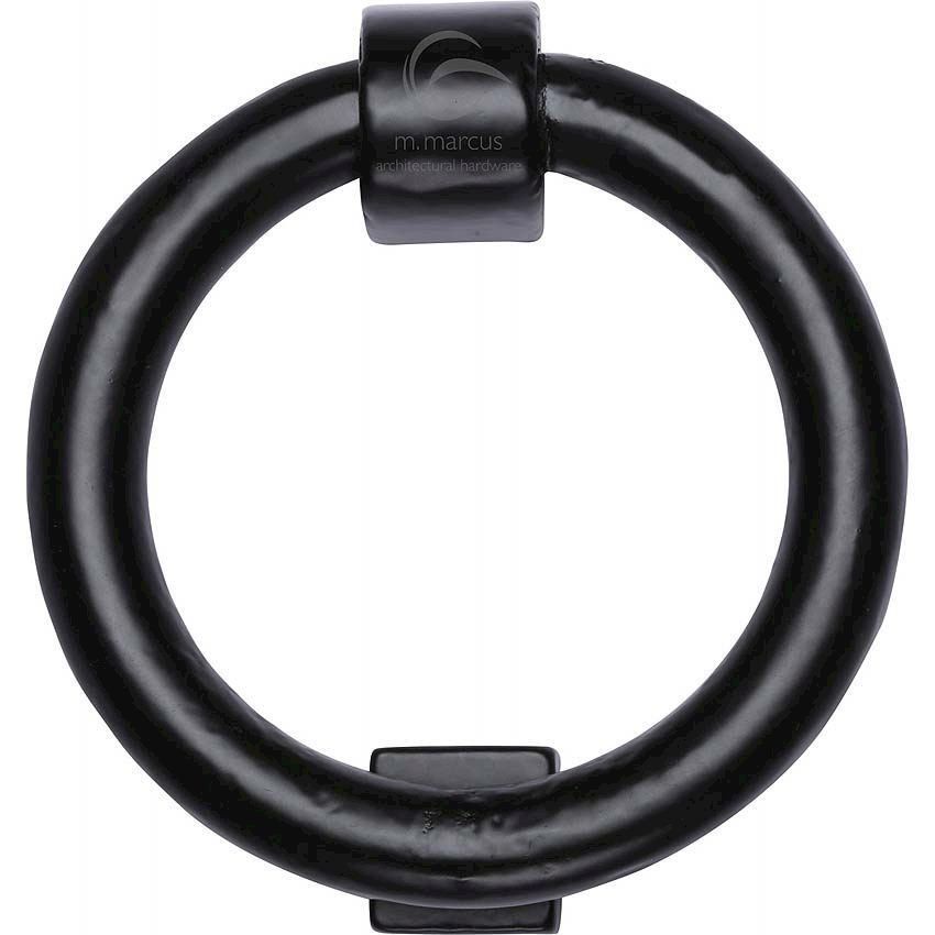 Picture of Smooth Black Ring Knocker - FB339