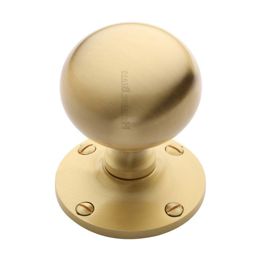 Westminster Mortice Knob In Satin Brass Finish - WES970-SB