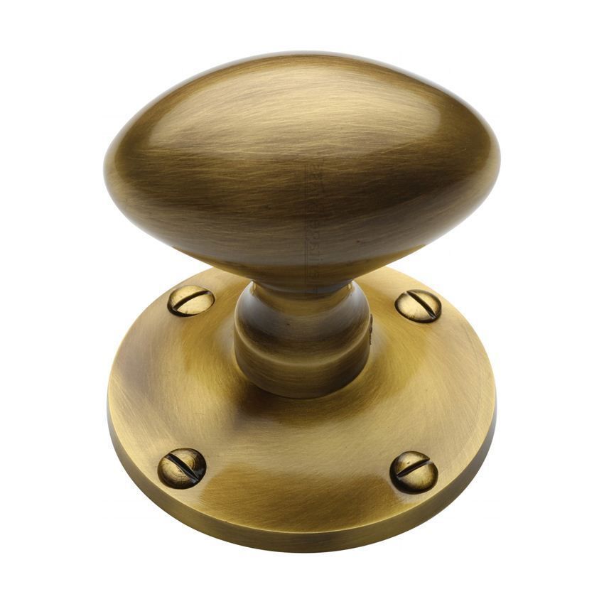 Mayfair Mortice Knob In Antique Finish - MAY960-AT