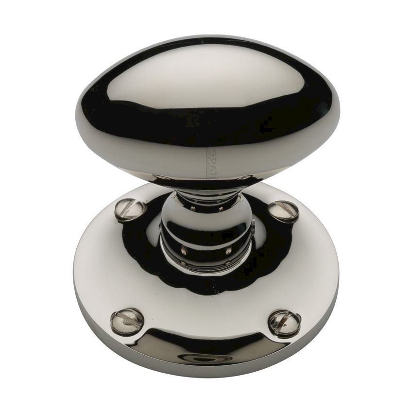 Mayfair Mortice Knob In Polished Nickel Finish - MAY960-PNF