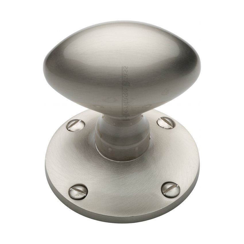 Picture of Mayfair Mortice Knob In Satin Nickel Finish - MAY960-SN
