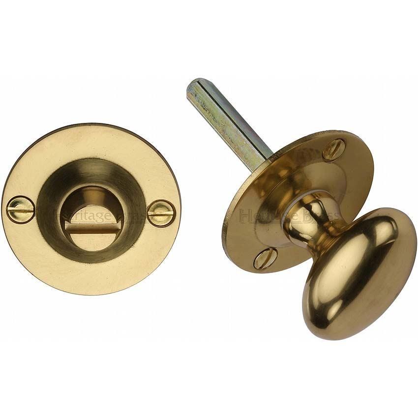 Bathroom WC Turn And Release In Polished Brass Finish - BT15-PB 