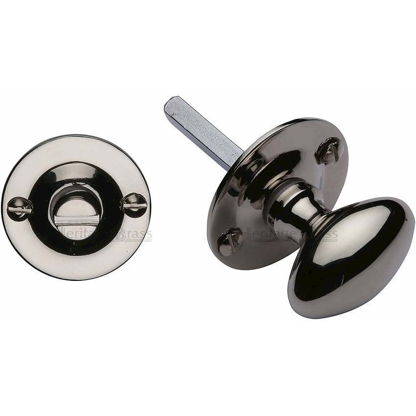 Bathroom WC Turn And Release In Polished Nickel Finish - BT15-PNF