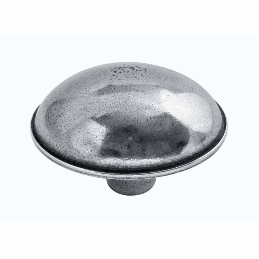 Lincoln pewter cabinet knob  - FD289 