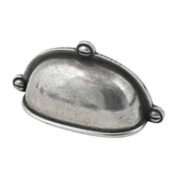 Classic pewter cabinet cup handle - FD583