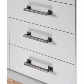 Finesse Healey pewter cabinet bar handle example - FD591