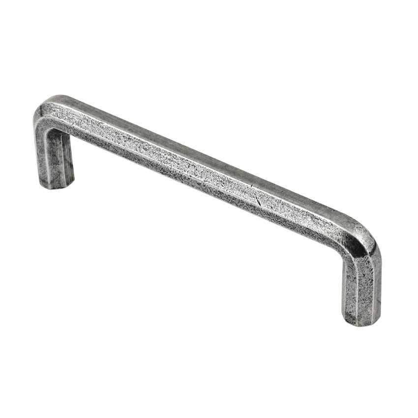 Finesse Tunstall pewter cabinet bar handle - FD598