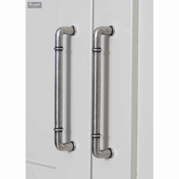Hendon large pewter cabinet pull handle example - FD532