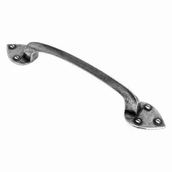 Haddon Pewter Large Cabinet Pull Handle - PPH041 