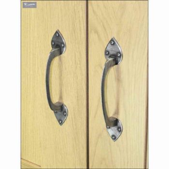 Haddon Pewter Large Cabinet Pull Handle Example - PPH041 