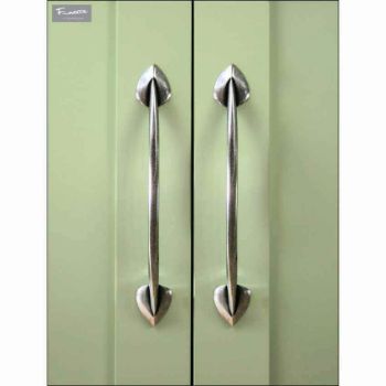 Voysey Pewter Large Cabinet Pull Handle Example 2 - PPH051 