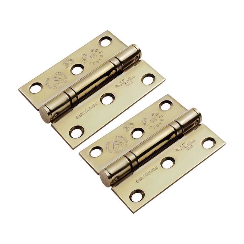 3" Grade 11 PVD Brass Stainless Steel Hinges - HIN13225/11PVD