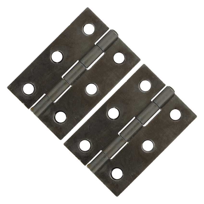3" Beeswax Finished Steel Butt Hinges- 33436