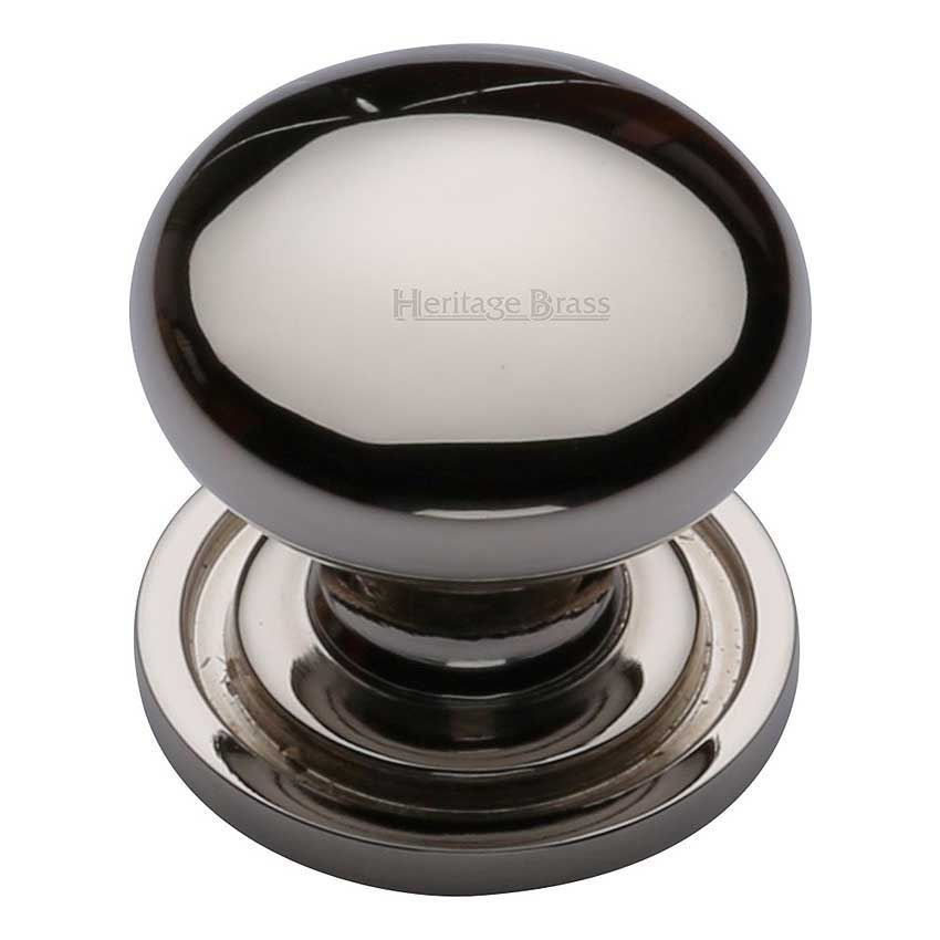 Round Design Cabinet Knob in Polished Nickel Finish - C2240-PNF