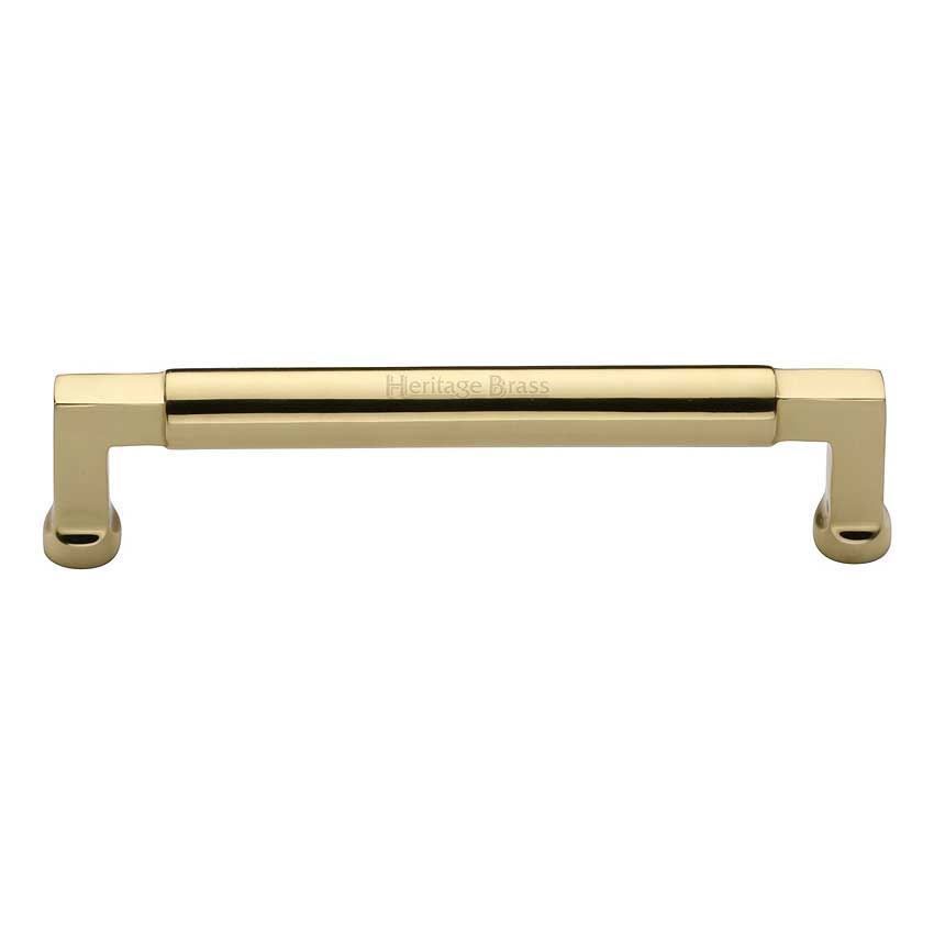 Cabinet Pull Bauhaus Design Cabinet Knob in Polished Brass Finish - C0312-PB
