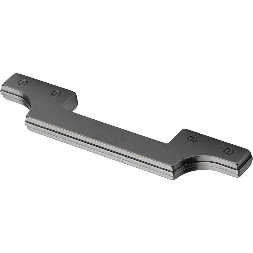 Detroit Kitchen Cabinet Pull Handle Gunmetal Grey Finish-VF085-128-Oi