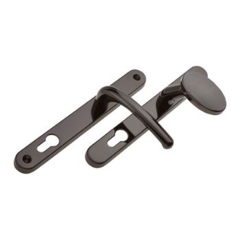 Balmoral Inline Lever Pad Multipoint Door Handle- Hardex Bronze - 1D103