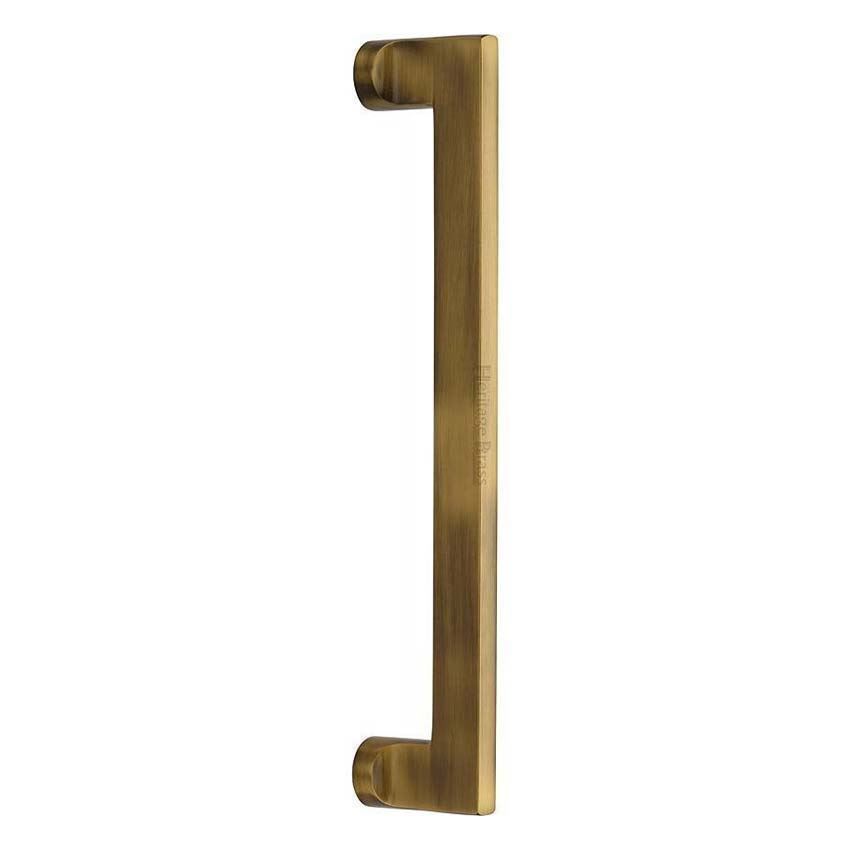 Heritage Brass Door Pull Handle Apollo Design in Antique Brass Finish- V4150-AT