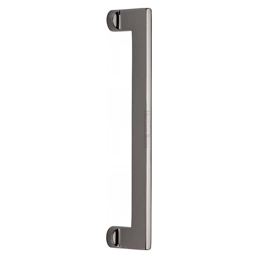 Heritage Brass Door Pull Handle Apollo Design in Polished Nickel Finish- V4150-PNF 
