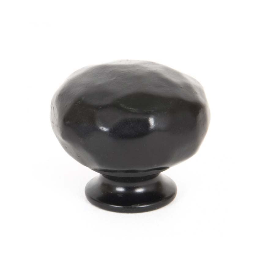 Black HAMMERED KNOBS - SMALL- 33364 