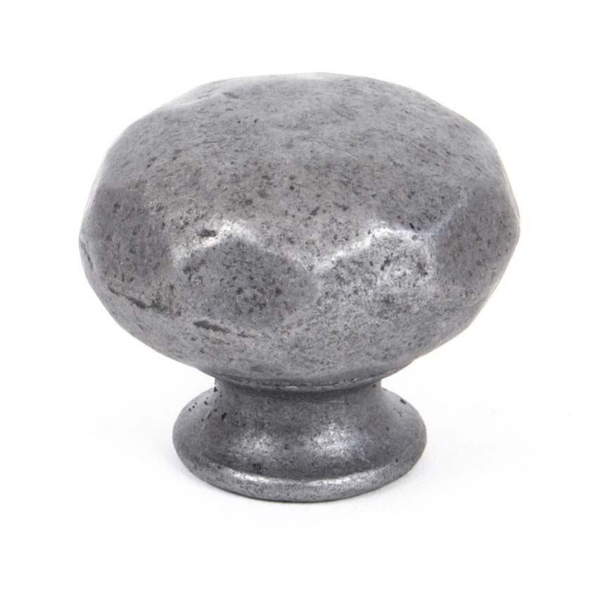 Natural Smooth Finish HAMMERED KNOBS - Large- 33359