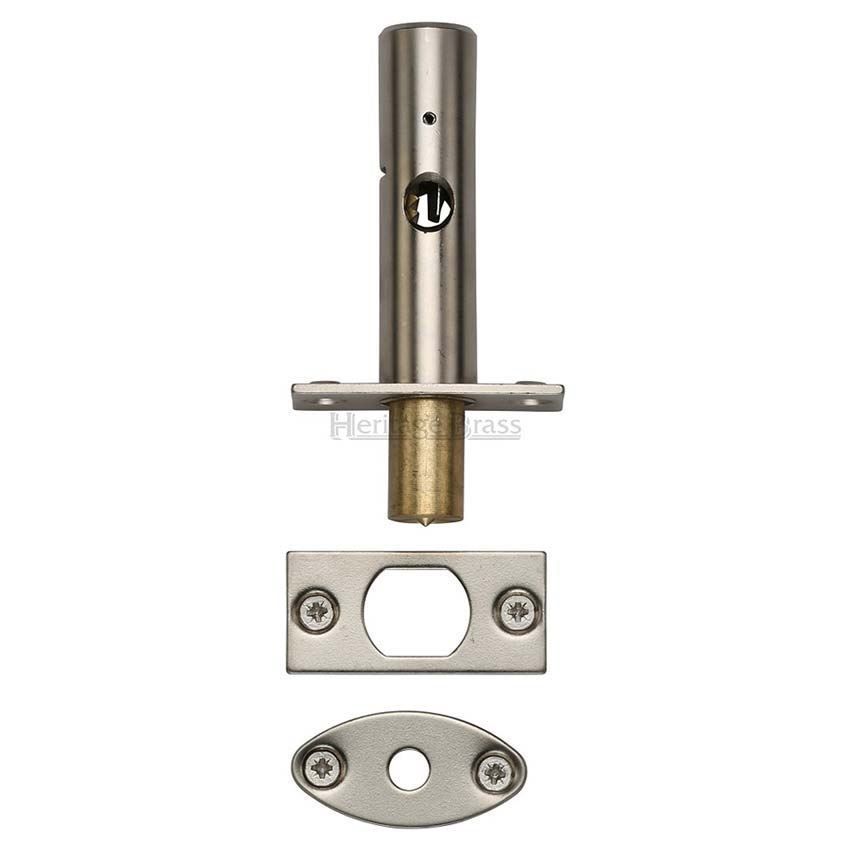 Rack Bolt without Turn in Satin Nickel- RB7-SN