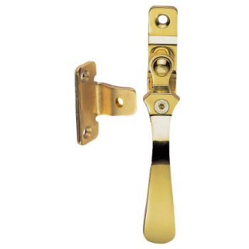 Locking Brass Casement Window Fastener - V1005LCK