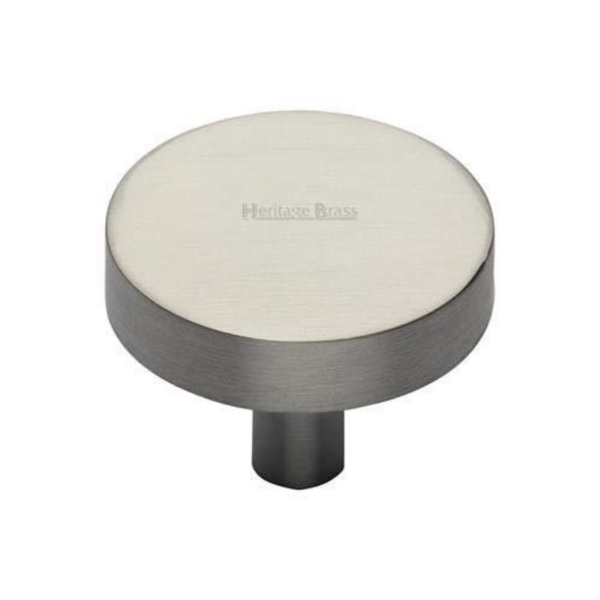 Disc Design Cabinet Knob in Satin Nickel Finish - C3880-SN 