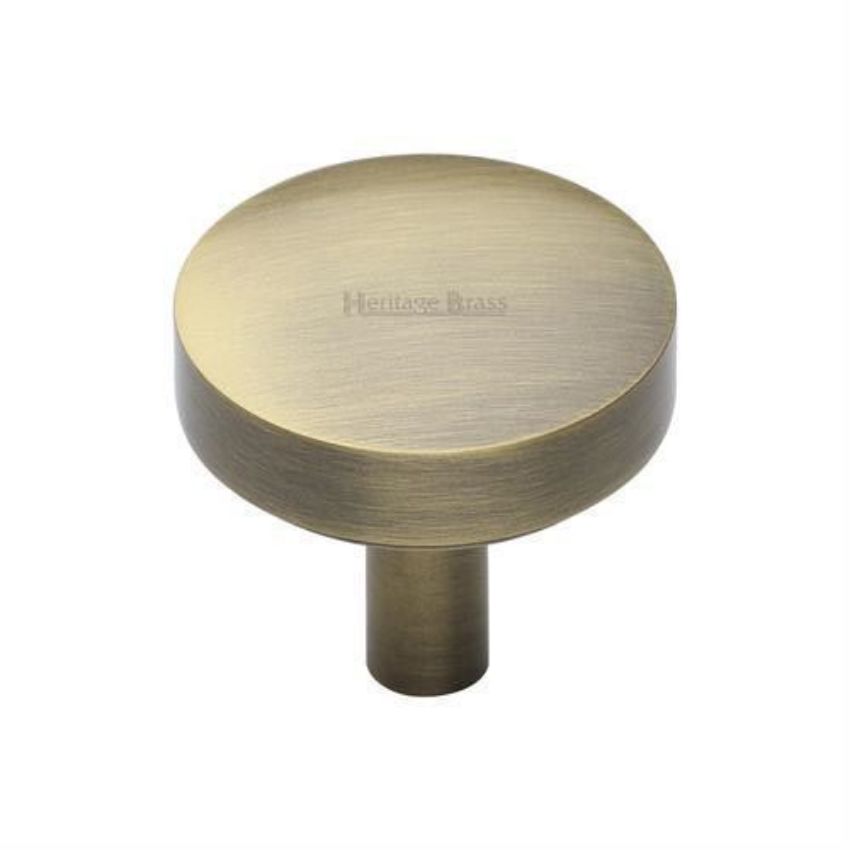 Tayo Cabinet Knob in Antique Brass Finish - C3875-AT