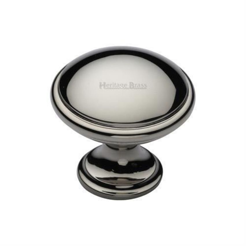 Domed Cabinet Knob in Polished Nickel Finish - C3950-PNF 