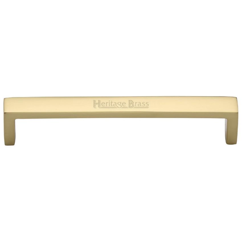 Wide Metro Design Cabinet Pull Handle in Polished Brass Finish - C4520-PB