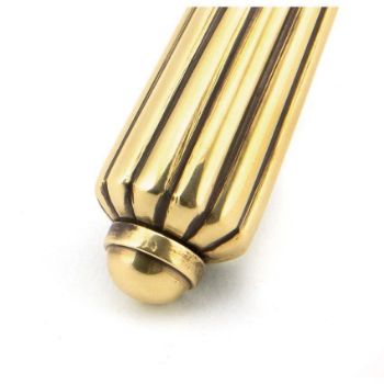 Hinton Latch Handle in Aged Brass - 45311_03