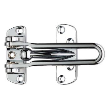 Security Door Guard in Polished Chrome Finish - SDG4001PC