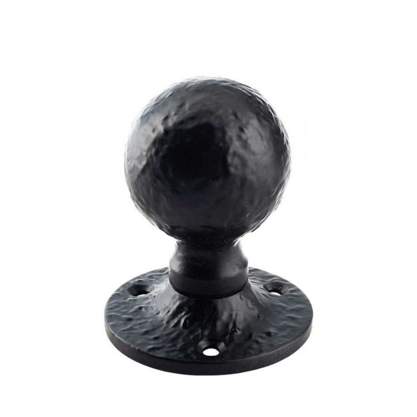 Antique Black Ball Mortice Knob - FF415M