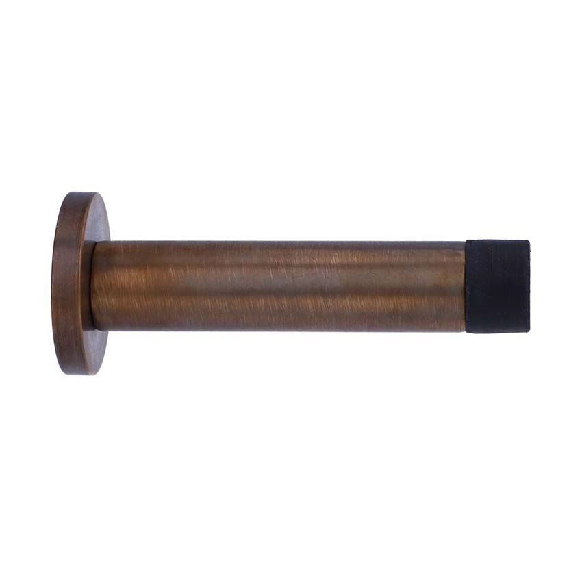 Alexander and Wilks - Cylinder Projection Door Stop on Rose - AW616AB