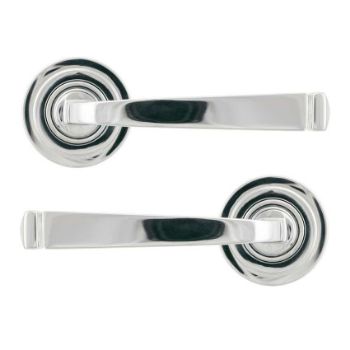 Avon Lever on an Art Deco Rose in Polished Chrome (Unsprung) - 49950