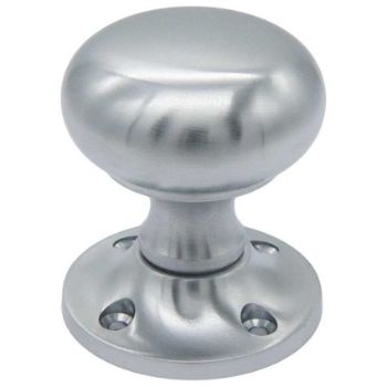Jedo Mushroom Mortice Knob- Satin Chrome- JV172ASC Jedo Mushroom Mortice Knob- Satin Chrome- JV172ASC