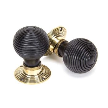 Beehive Mortice/Rim Door Knob Set - 83574  Beehive Mortice/Rim Door Knob Set - 83574