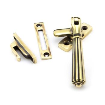 Aged Brass Locking Hinton Fastener - 45339