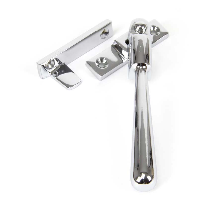 Polished Chrome Night-Vent Locking Newbury Fastener - 91449