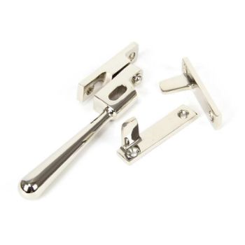 Polished Nickel Night-Vent Locking Newbury Fastener - 91456