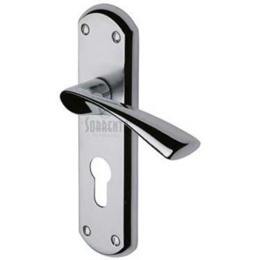Atlanta Euro Profile Lock Handles - SC-7648-AP 