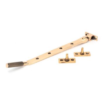 Polished Bronze Brompton Window Stay - 46194 