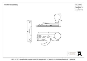 Polished Chrome Prestbury Hook Fastener - 83892 