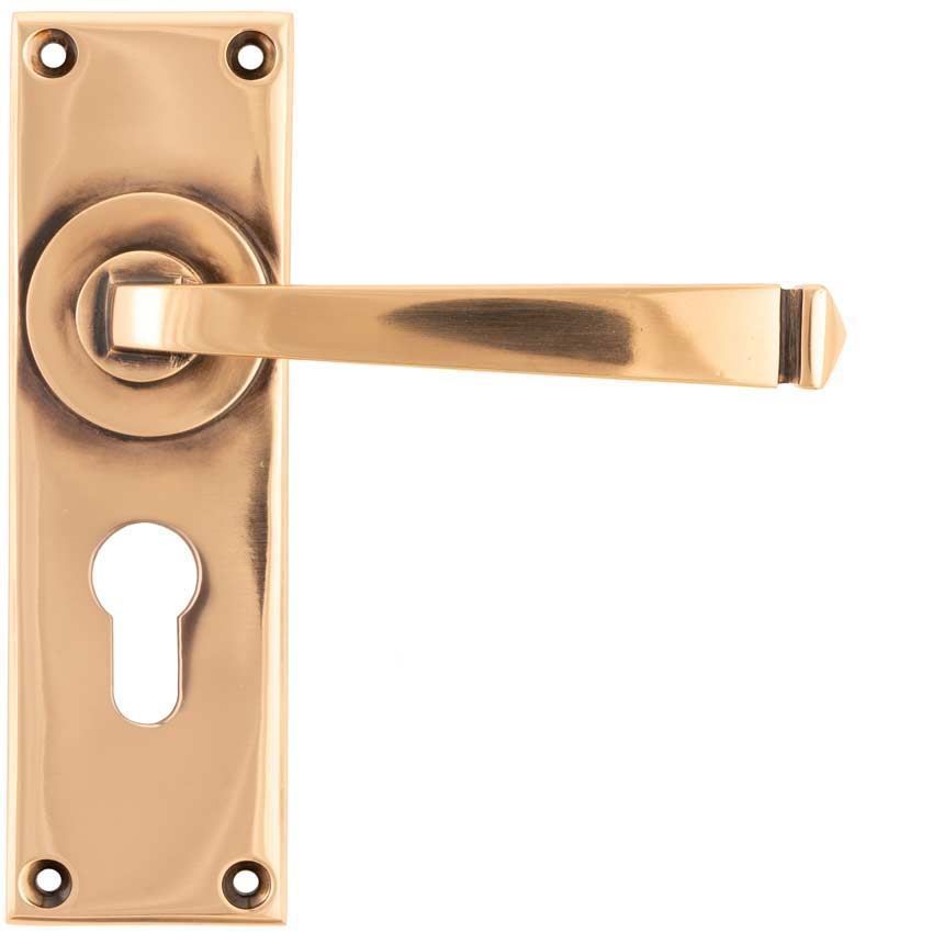 Period Avon Euro Profile Handle in Aged Bronze - 45790 