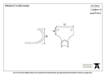 Aged Brass From The Anvil Sash Lift - 92044