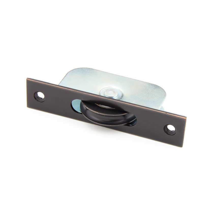 Aged Bronze From The Anvil Sash Pulley - 92134
