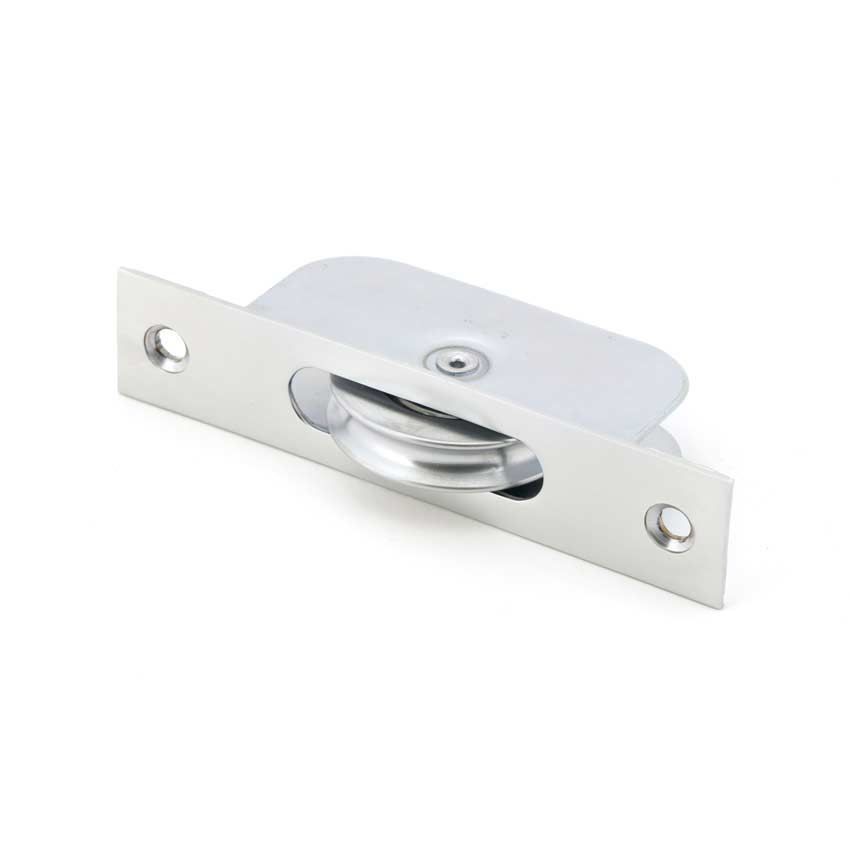 Satin Chrome From The Anvil Sash Pulley - 49588
